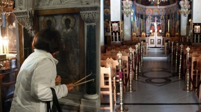 kozani-pistoi-choris-maskes-kai-pistopoiitika-etrechan-na-fygoyn-apo-tin-ekklisia-otan-pige-i-astynomia-84923