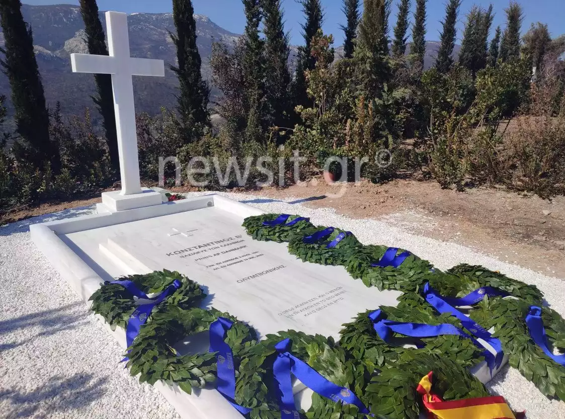 Μνημόσυνο για τον τέως βασιλιά Κωνσταντίνου