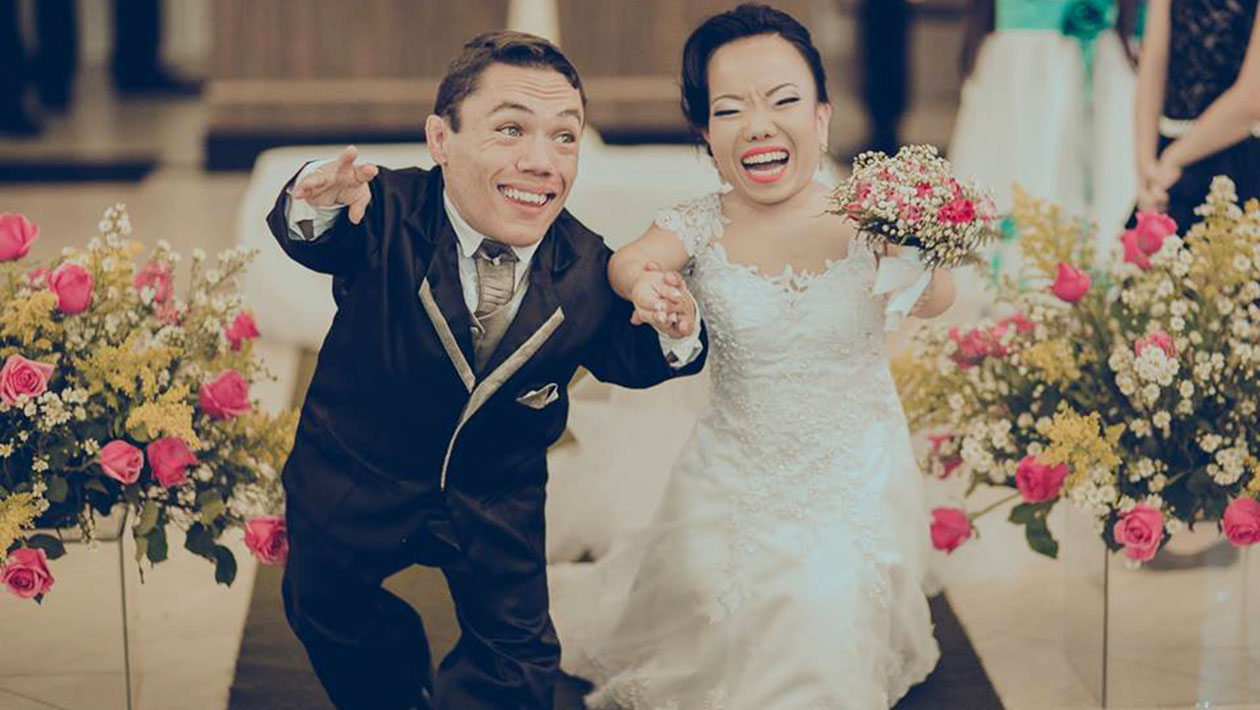 Παντρεύτηκε το πιο κοντό ζευγάρι 