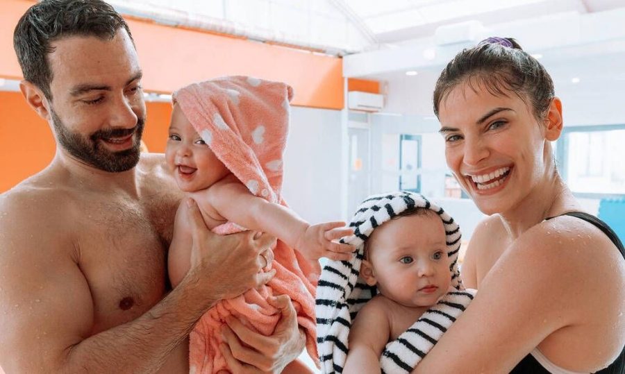 Χριστίνα Μπόμπα δίδυμες κόρες 