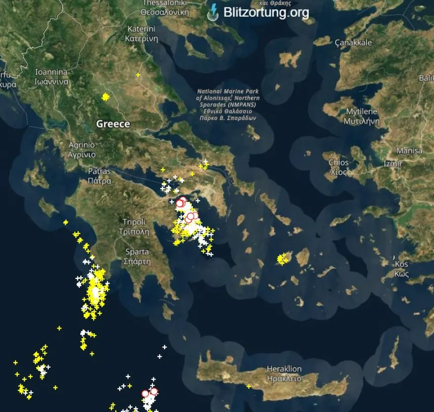 Προβλήματα με την κακοκαιρία Daniel 