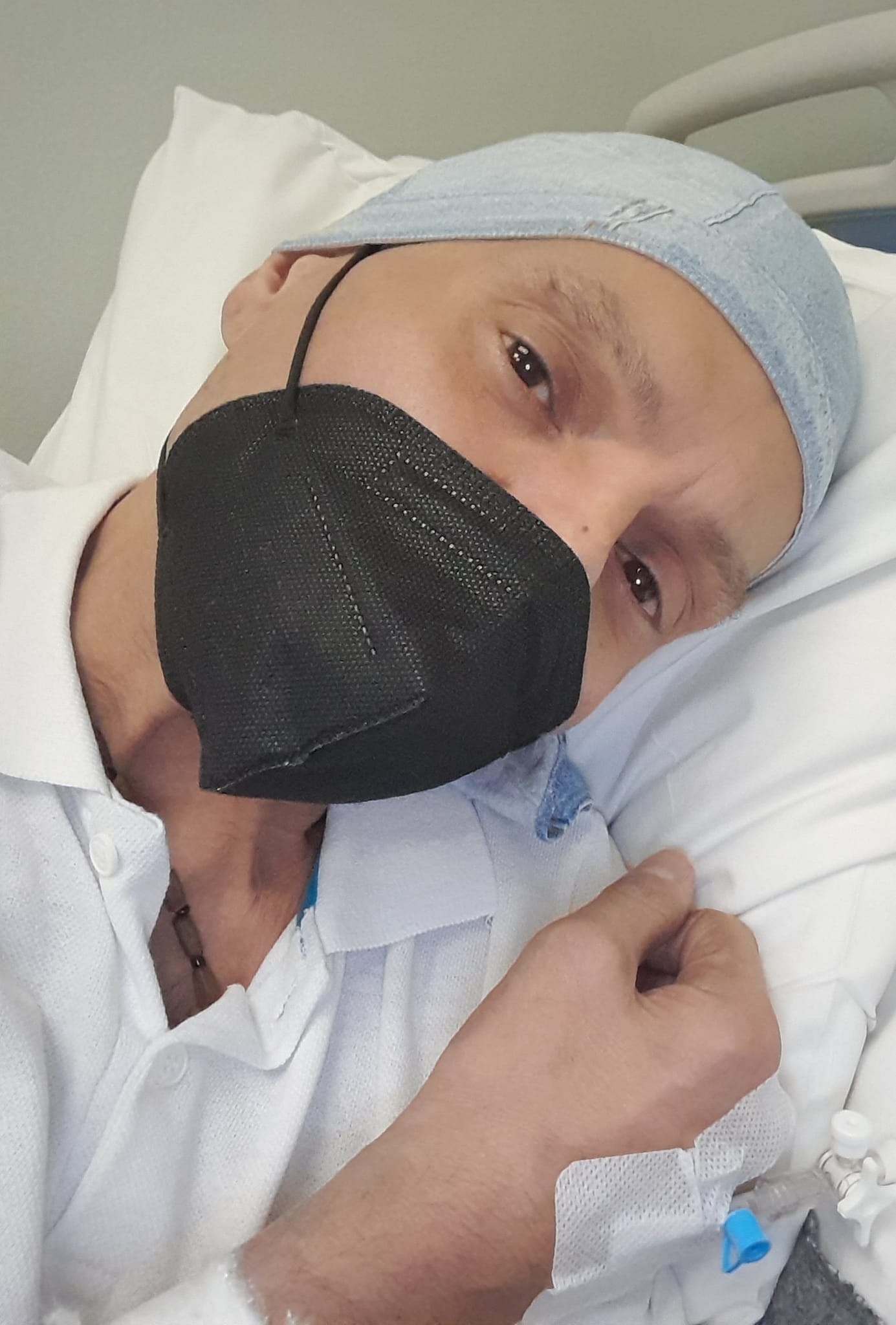 Ο Γιώργος Δασκαλάκης στο νοσοκομείο 