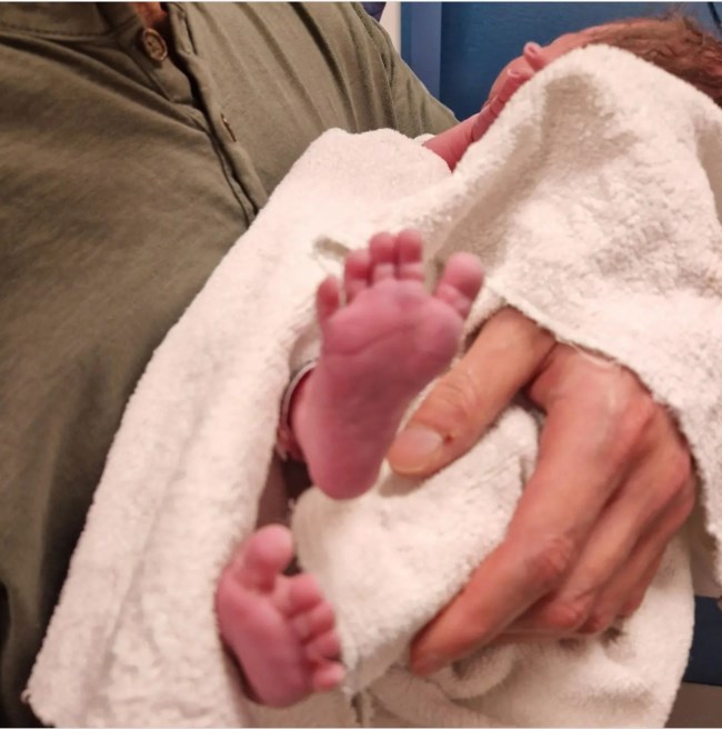 Δανάη Μιχαλάκη εξιτήριο 