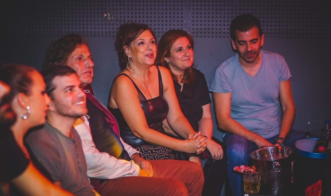 Ελένη Ράντου και Βασίλης Παπακωνσταντίνου στα μπουζούκια 