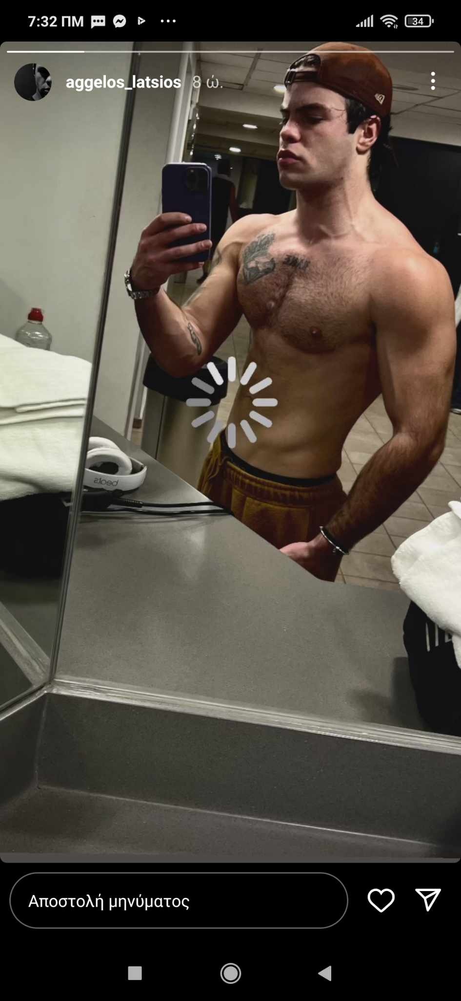 Άγγελος Λάτσιος σώμα 