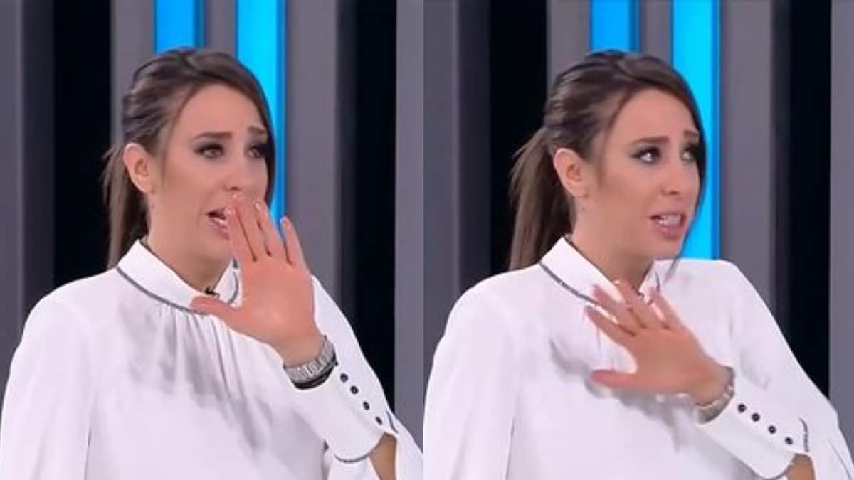 Βούρκωσε η δημοσιογράφος του OPEN