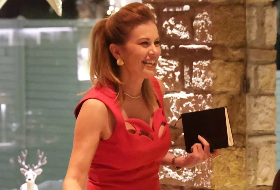 Ευγενία Μανωλίδου φόρεμα 