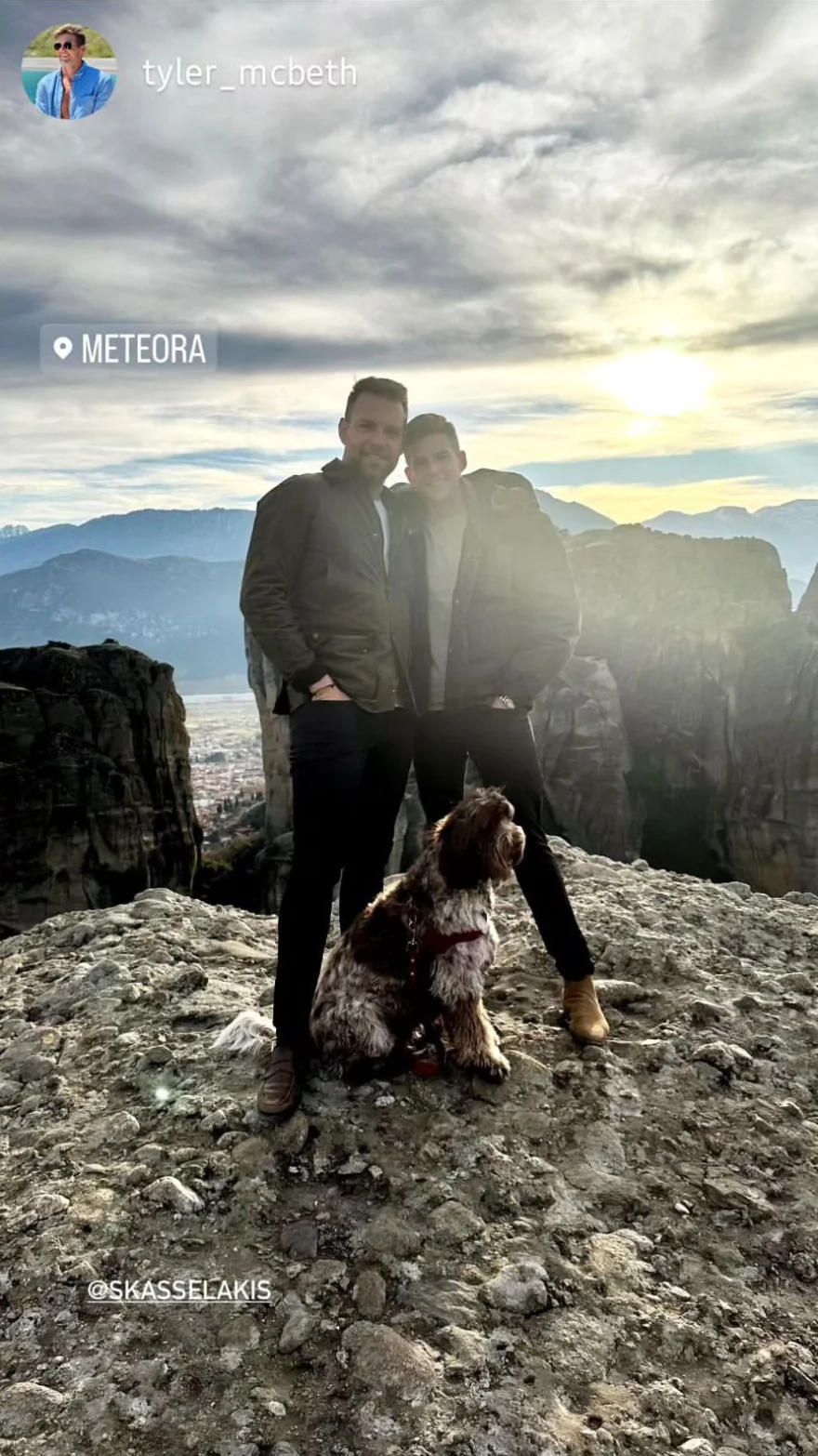 Στα Μετέωρα ο Στέφανος Κασσελάκης 