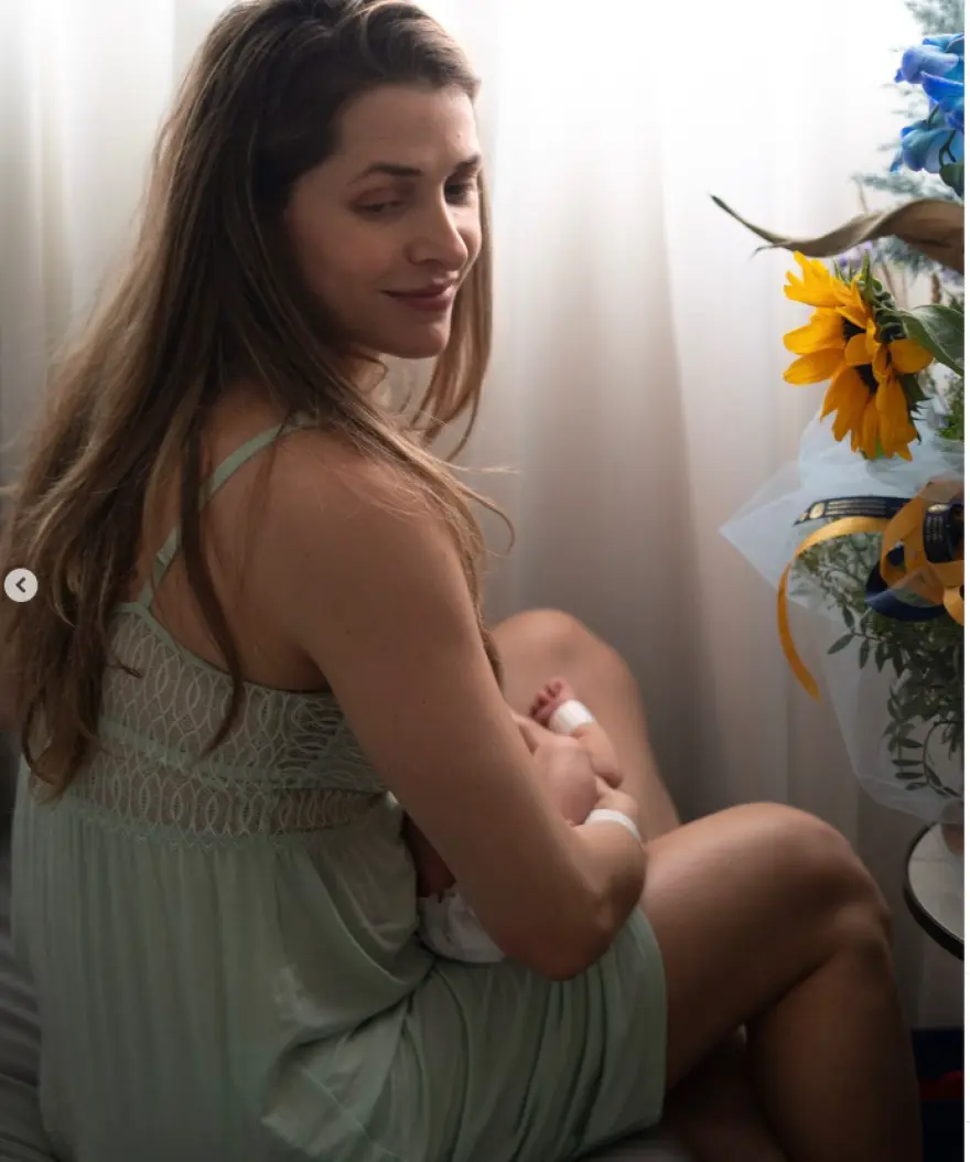 Γέννησε η Βασιλική Τρουφάκου