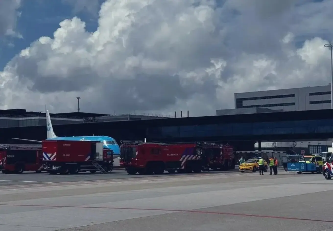 Κινητήρας αεροσκάφους "ρούφηξε" άνθρωπος 