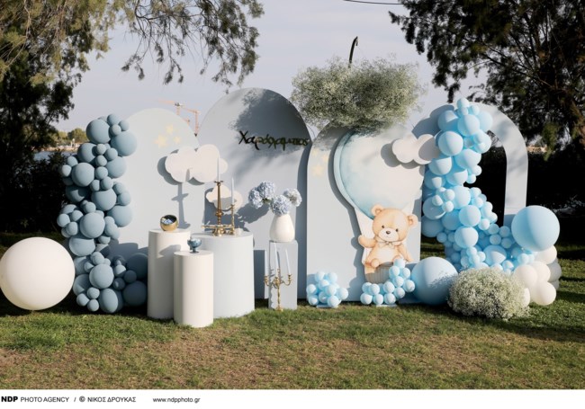 Τζούλια Κόλλια και Κωνσταντίνος Μακρυγιώργης βάφτισαν τον γιο τους