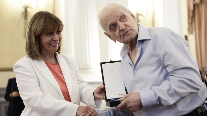 Λευτέρης Παπαδόπουλος και Μίμης Πλέσσας παρασημοφορήθηκαν