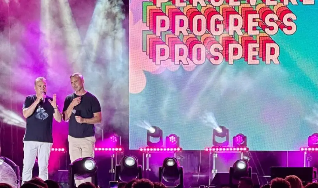 Γιώργος Καπουτζίδης και Φώτης Σεργουλόπουλος 