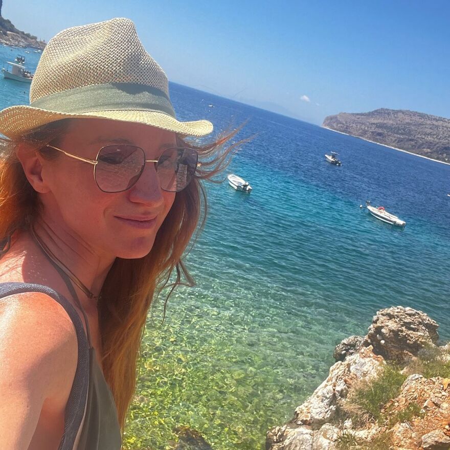 Στεφανία Γουλιώτη διακοπές 