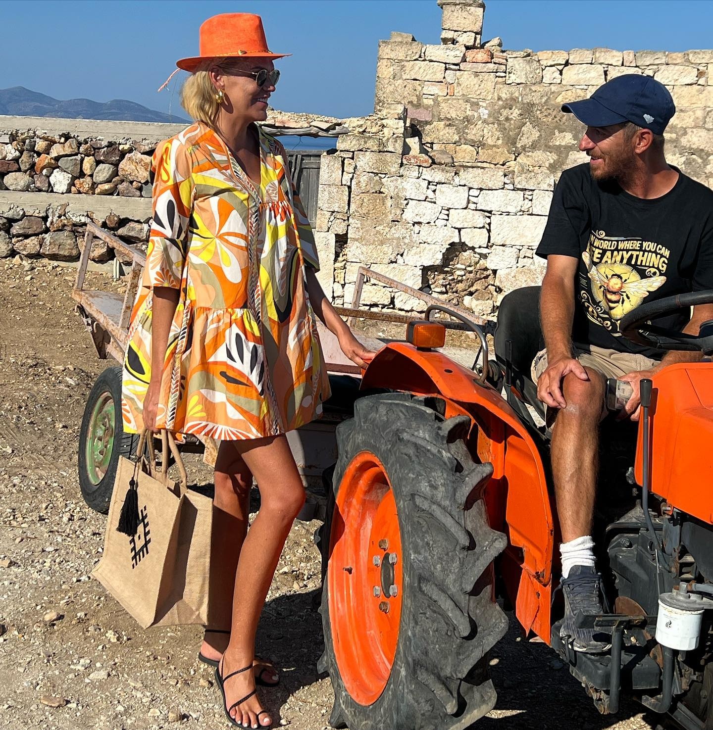 Σάσα Σταμάτη διακοπές 