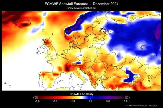 Λίγες χιονοπτώσεις τον φετινό χειμώνα 