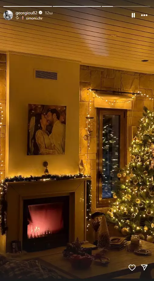 Ανδρέας Γεωργίου χριστουγεννιάτικο δέντρο 