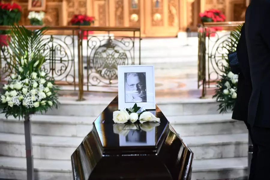 Κώστας Χαρδαβέλλας κηδεία