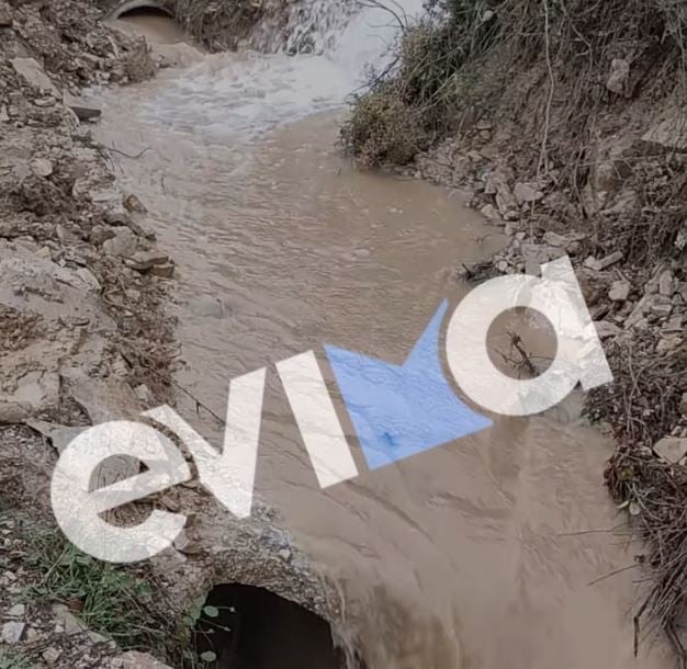 Η κακοκαιρία Elena "χτύπησε" την Εύβοια 