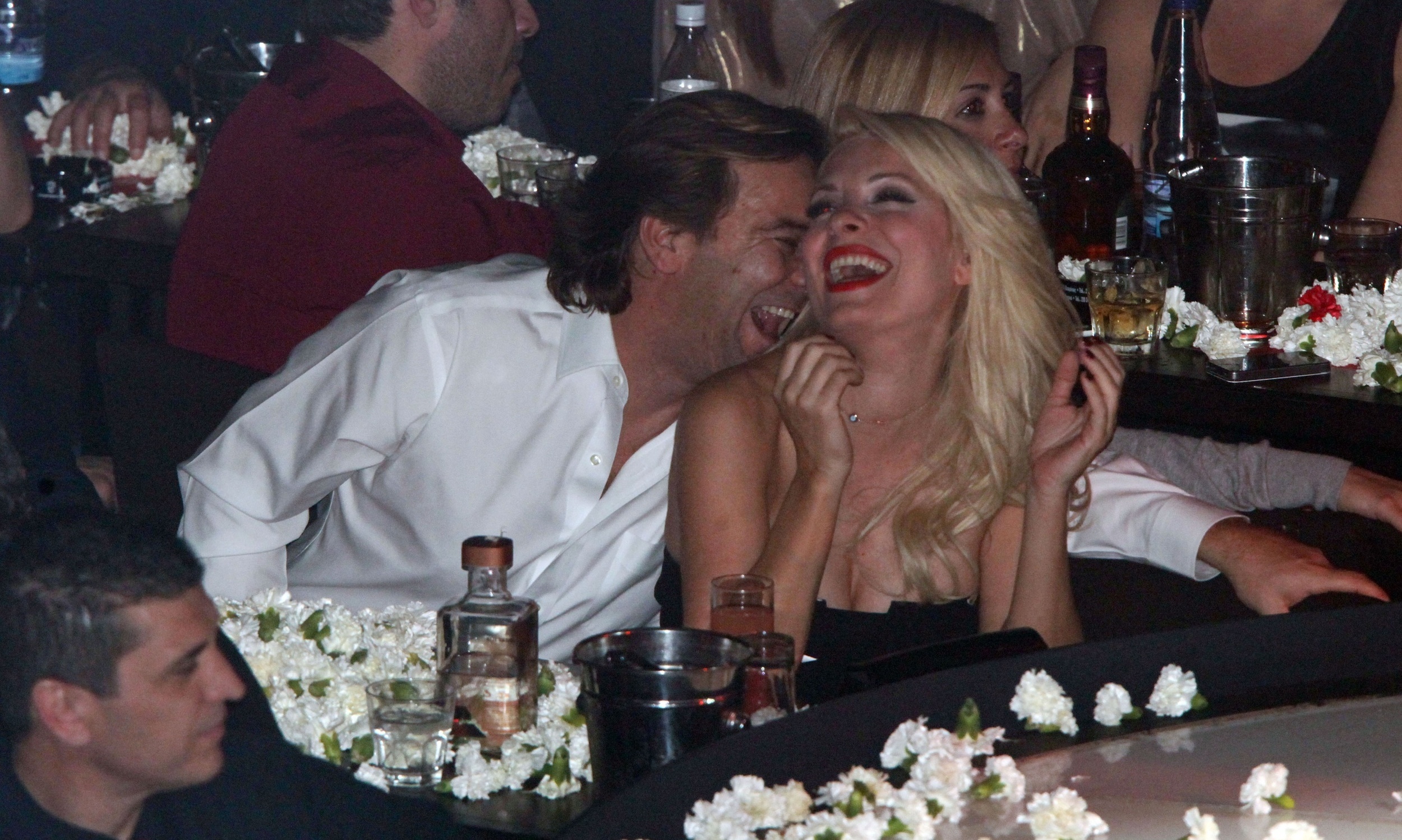 Η πρώτη δημόσια εμφάνιση Ελένης Μενεγάκη και Μάκη Παντζόπουλου