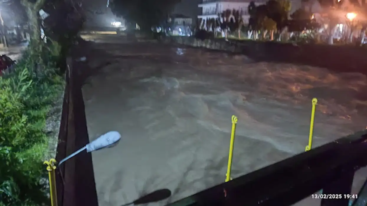 Η κακοκαιρία σάρωσε την Κεφαλονιά 