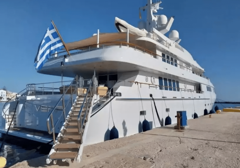 Δημήτρης Μελισσανίδης θαλαμηγός 