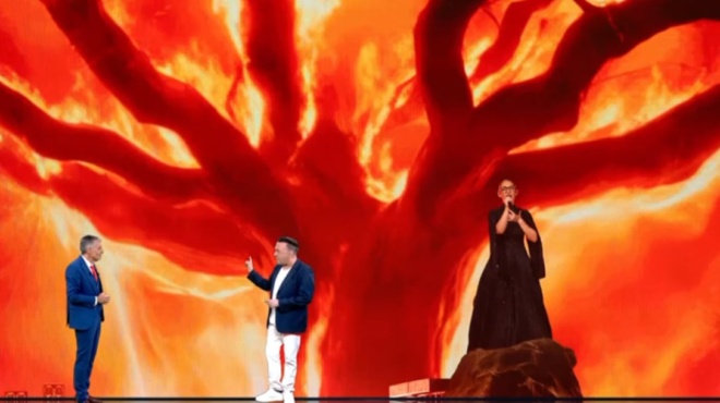 eurovision-2025-parti-sto-twitter-x-o-nikos-eyaggelatos-sti-skini-me-tin-klavdia-377405