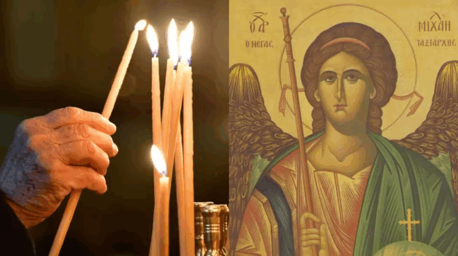 archaggelos-michail-i-panischyri-proseychi-toy-kai-i-eikona-poy-einai-ftiagmeni-apo-choma-kai-aima-386752