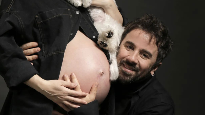 egkyos-i-agorasti-arvaniti-se-pelagi-eytychias-o-thanasis-tsaltampasis-tha-ginei-pateras-gia-2i-fora-438663