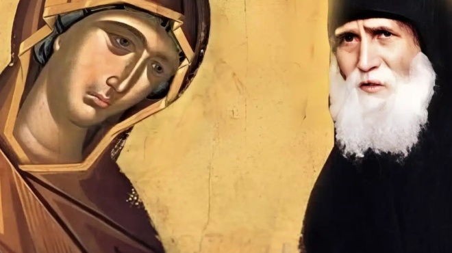 tpemei-i-gi-apo-tin-profiteia-toy-agioy-paisioy-opoios-sta-cheria-toy-kratei-loyloydia-gia-tin-panagia-454319